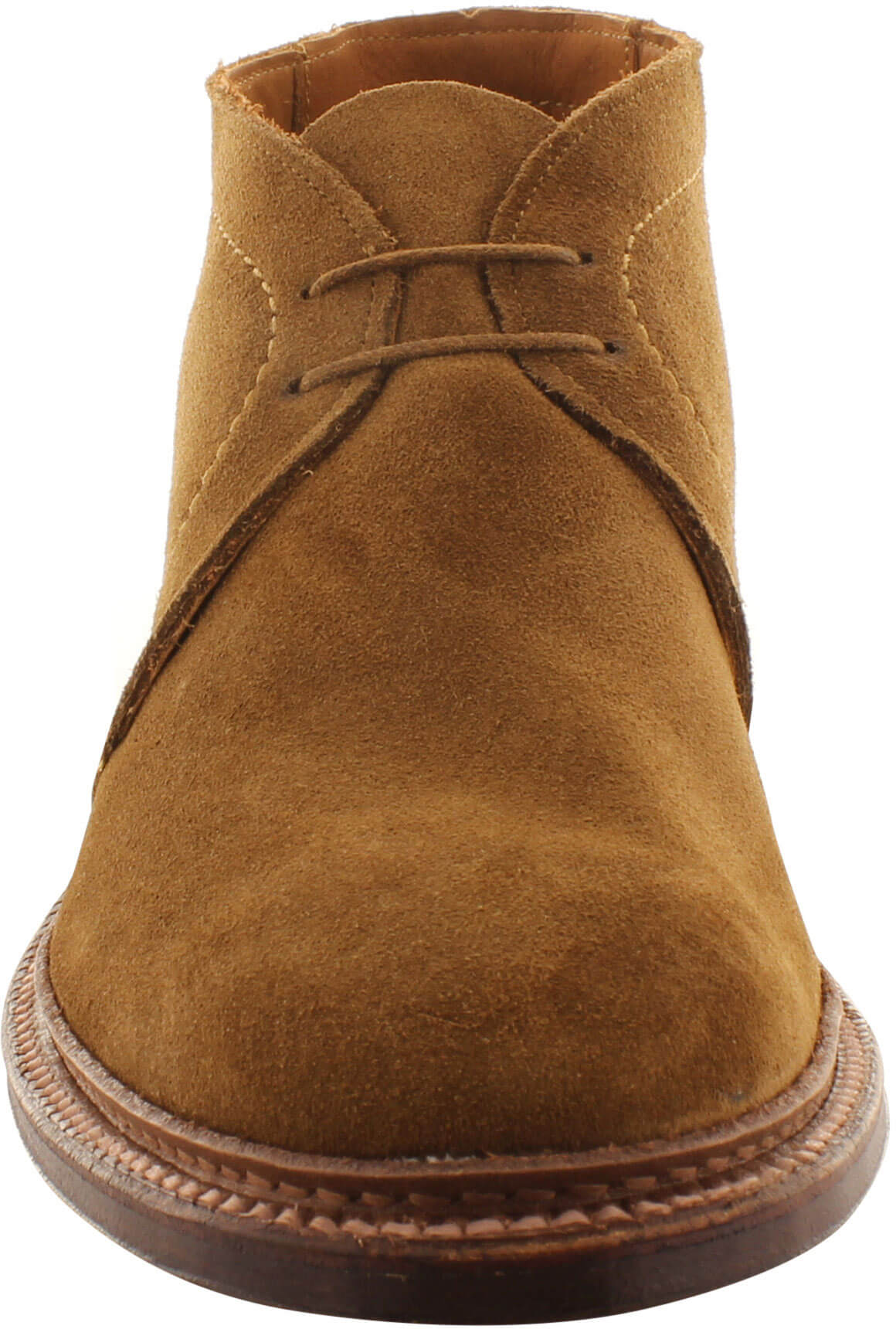 Alden Men's 1493 Unlined Chukka Boot Flex Welt Snuff Suede The
