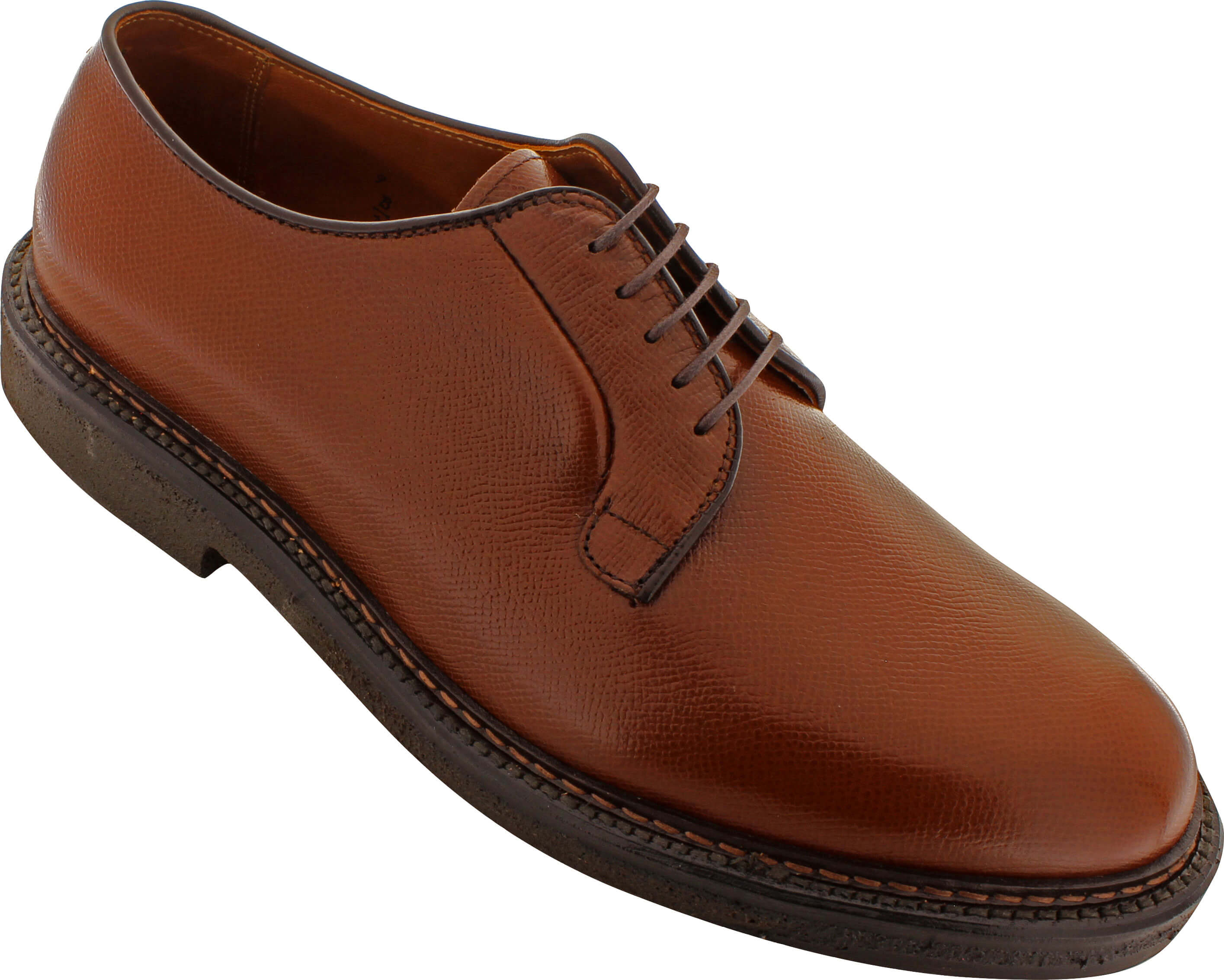 Alden Men's 9431S - Plain Toe Blucher - Tobacco Oiled Nubuck - The Shoe