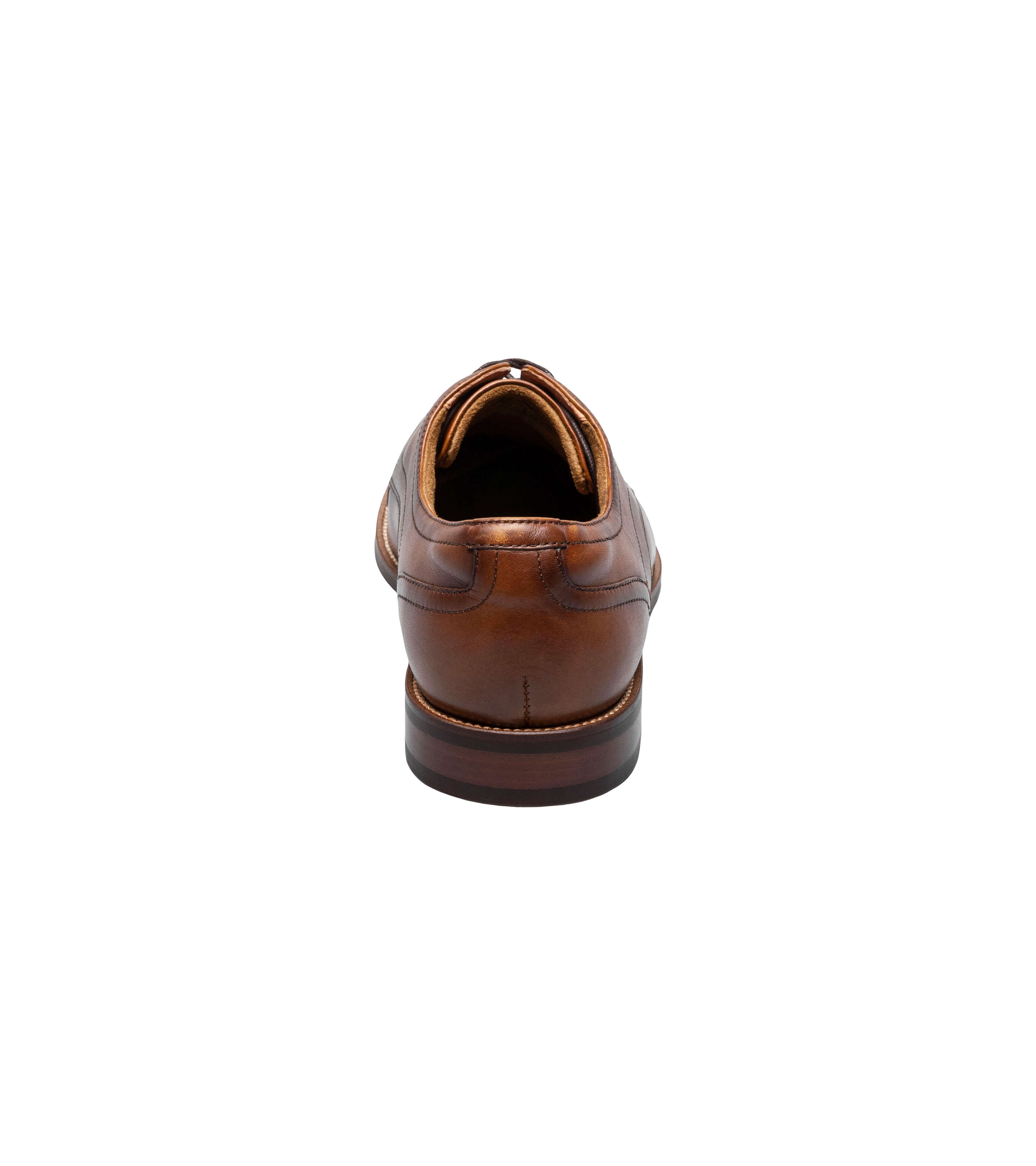 Florsheim Mens 13384NR-221 Cognac Brown Leather Cap Toe Oxford Shoes 11M Cognac Florsheim Mens Rucci Cap Toe Oxford | Rack Room Shoes main image 4