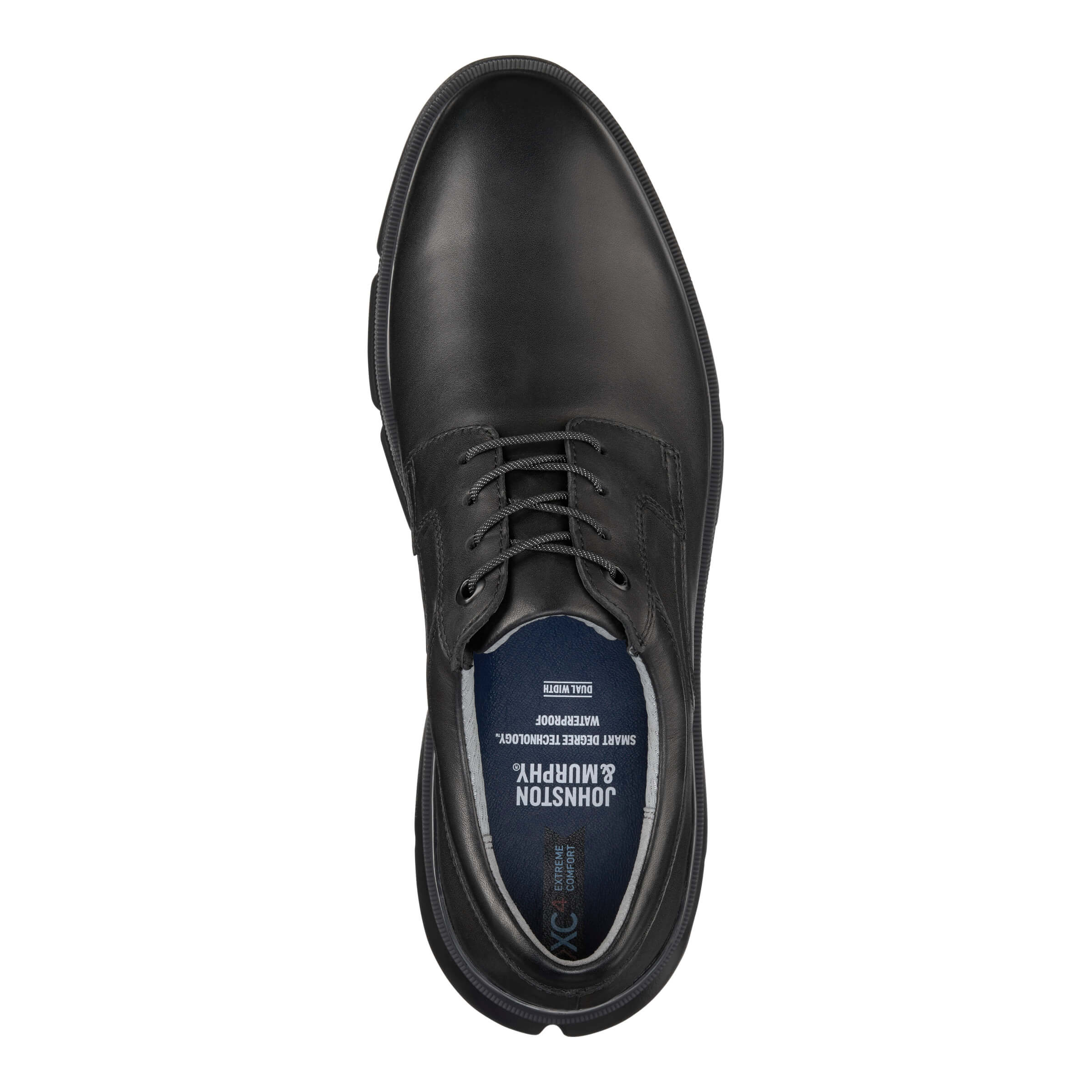 Johnston Murphy Men's XC4 Tanner Plain Toe 20-1317 Black Full