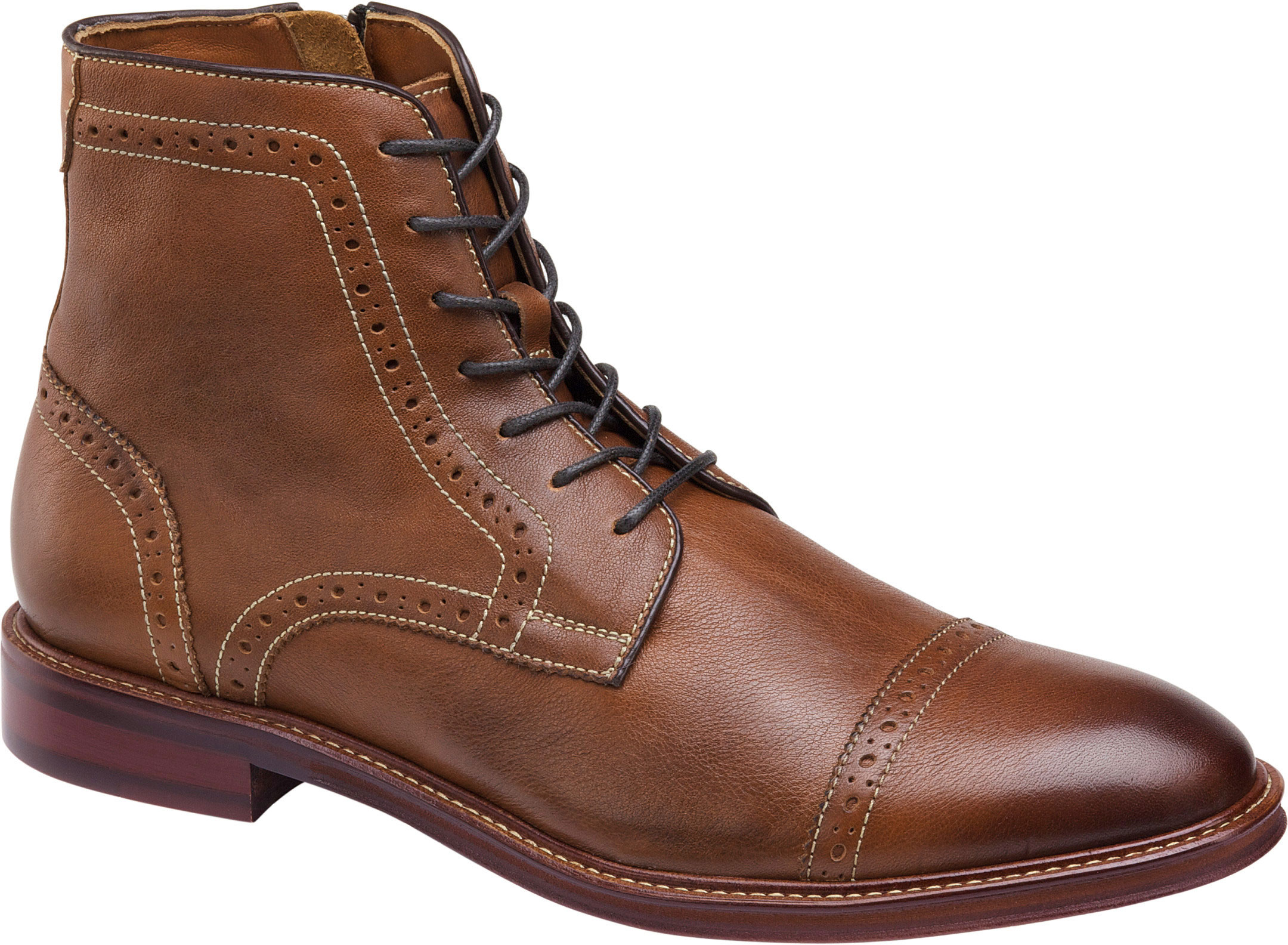 Boots Cap Toe Boots Johnston And Murphy Shoes
