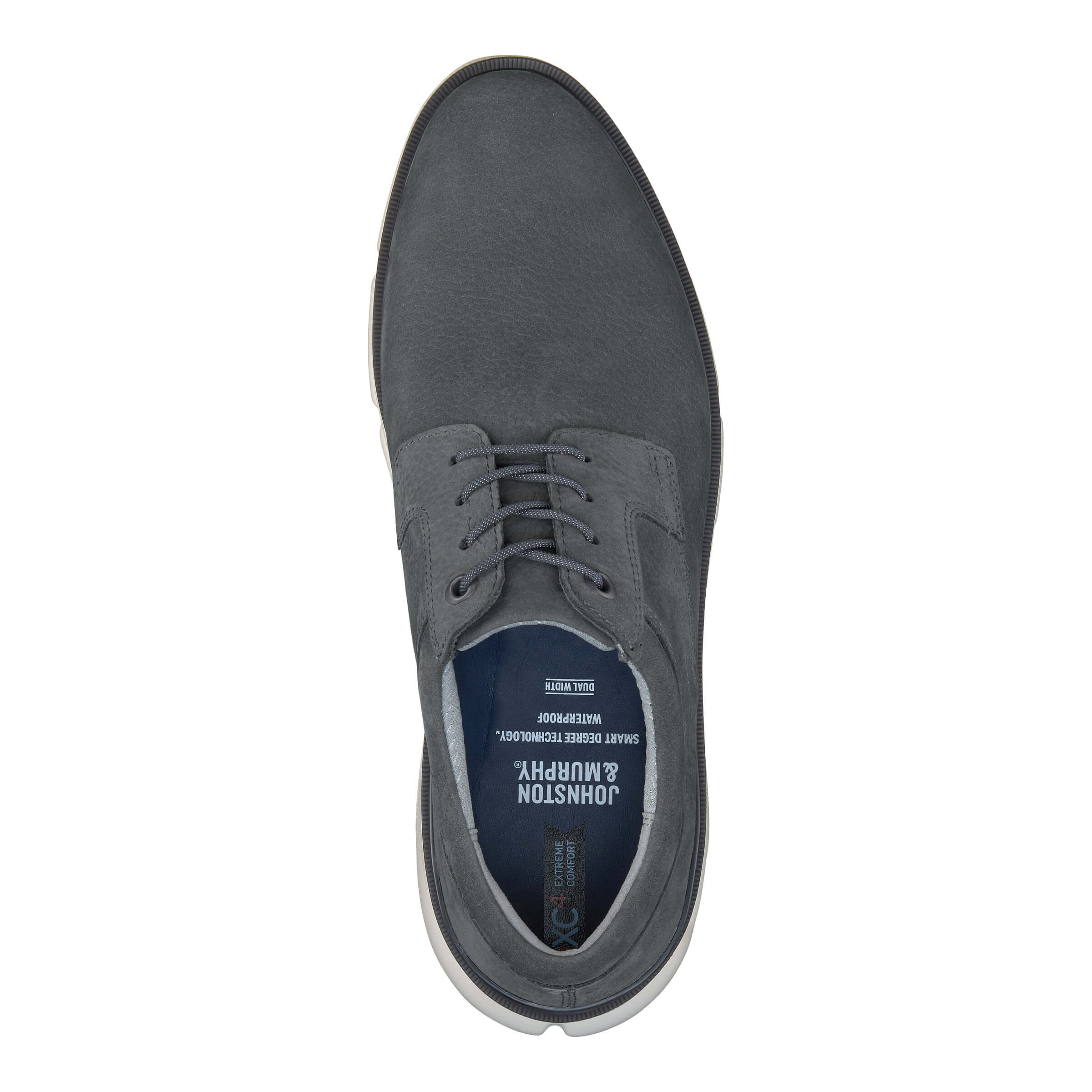 Johnston & Murphy Men\'s XC4 Tanner Plain Toe In Gray Men’s US 11 Preowned Johnston Murphy Men main image 3