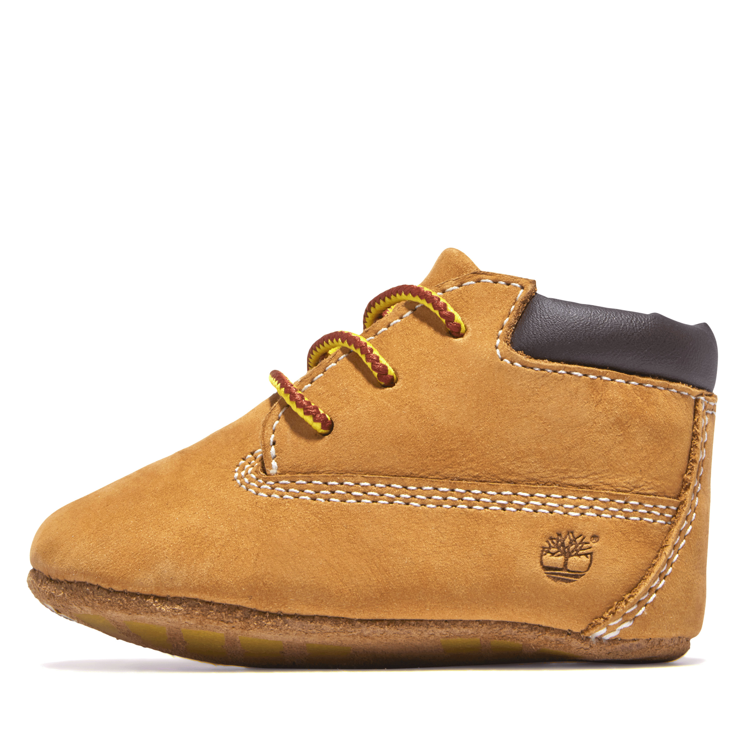 Timberland Kids Infant Crib Bootie with Hat Set TB09589R231 Wheat