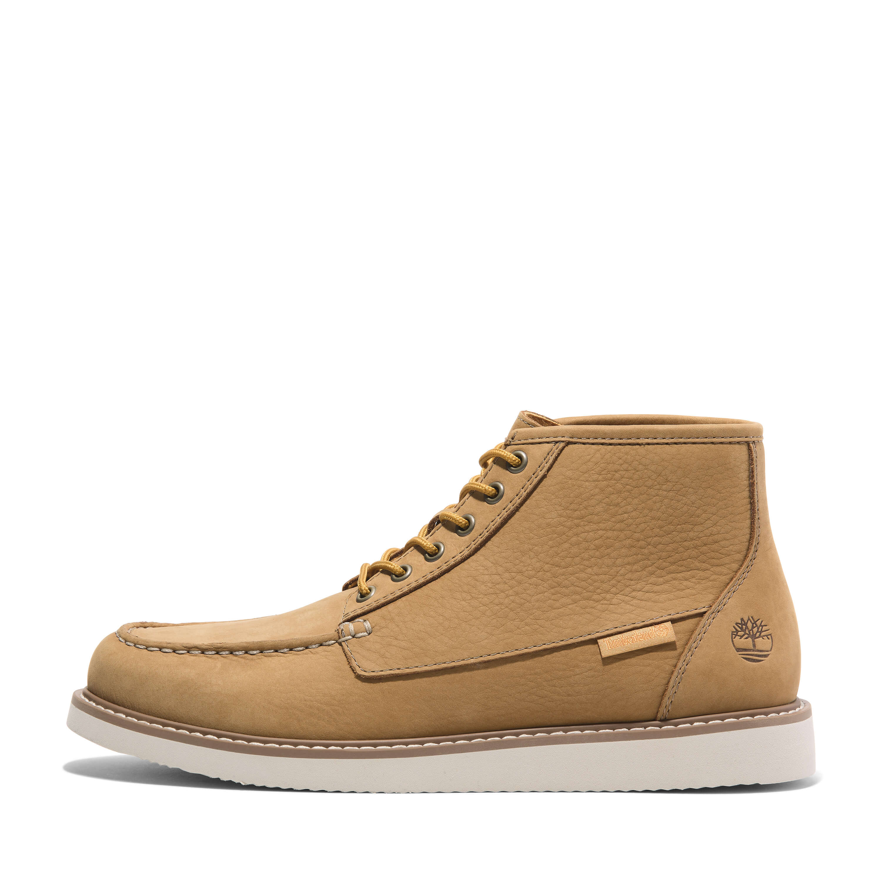 Mens Timberland Mid Lace-Up Chukka Wheat Boots Multicolor Size 7.5 Men main image 4