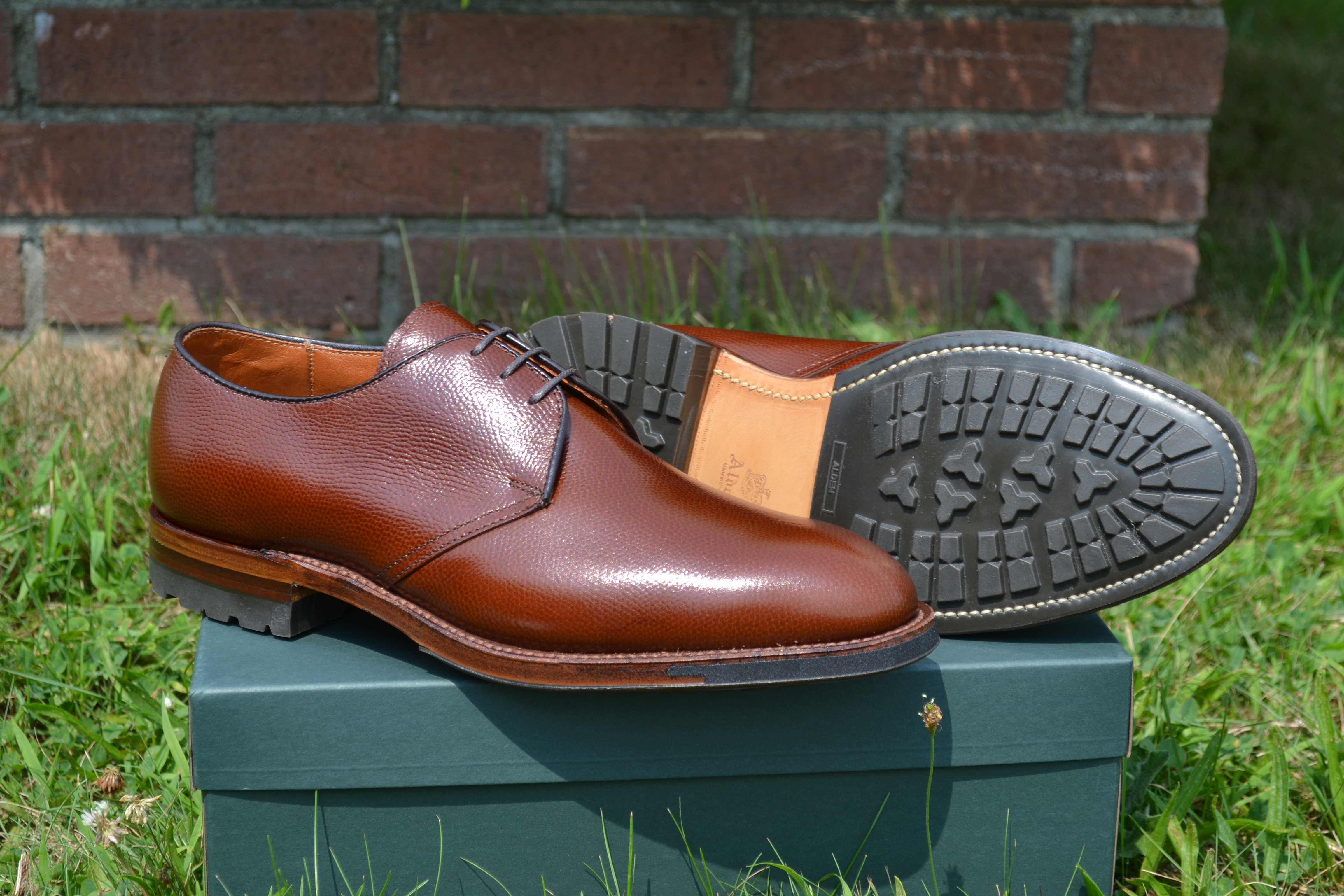 Alpine Full Grain Calf: Brown