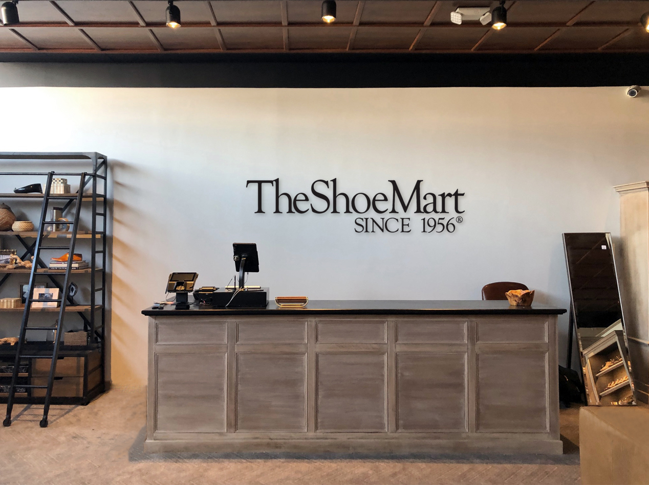 TheShoeMart New Retail Location Front Desk