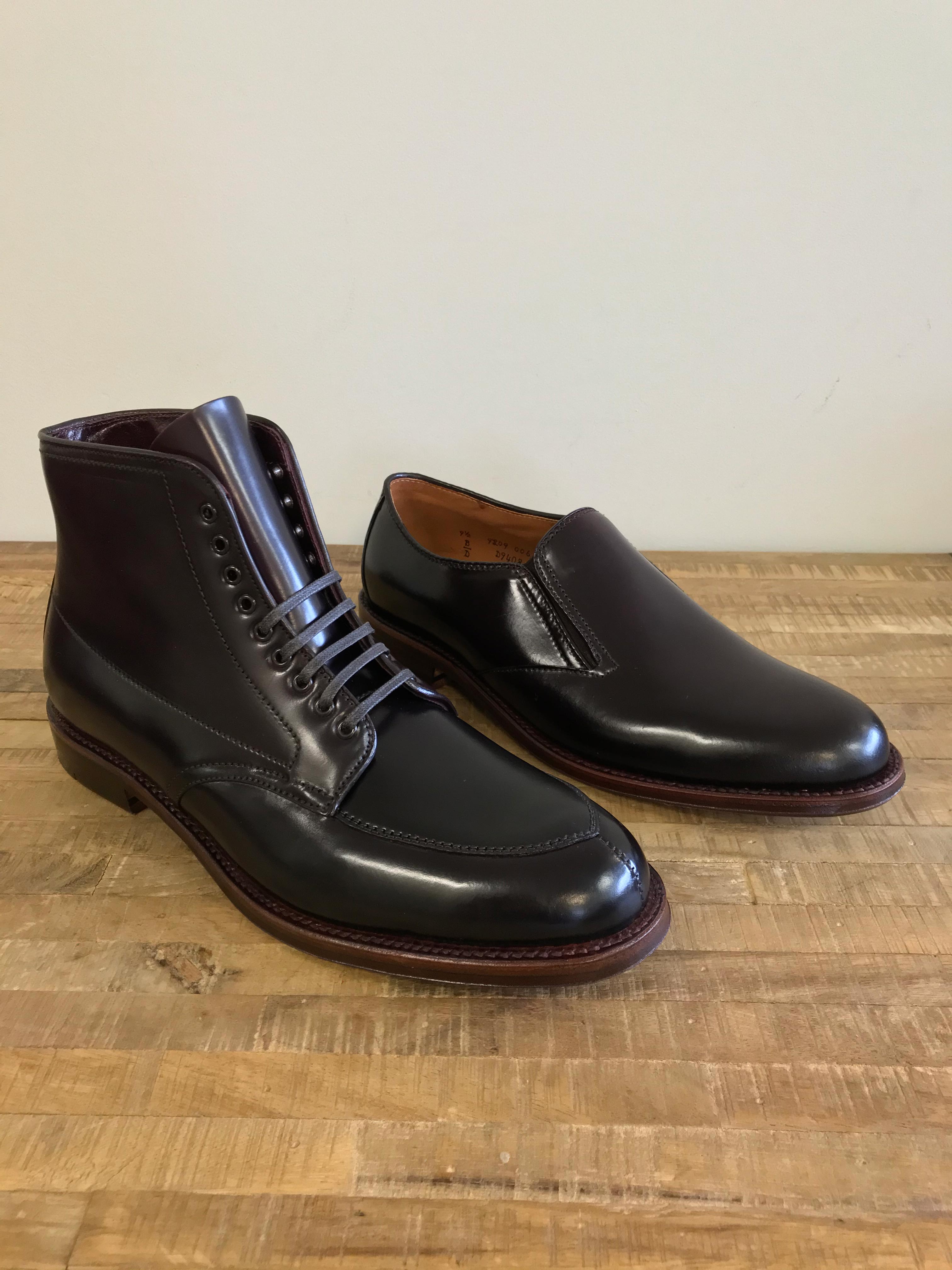 Alden Color 8 Shell Cordovan Boots and Shoes