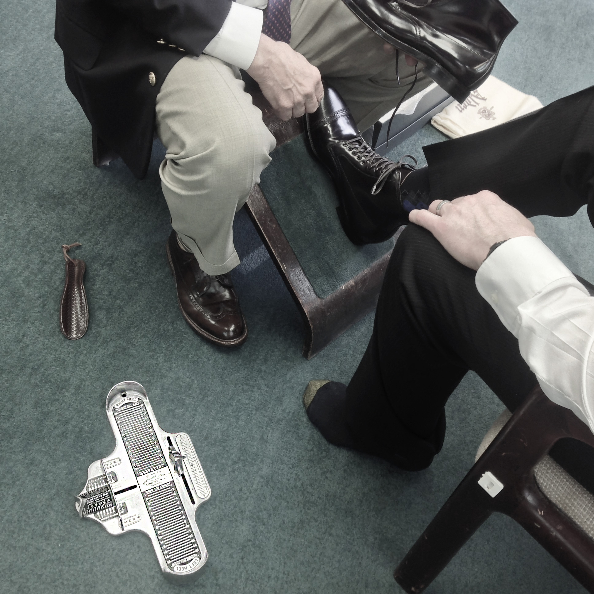 Alden Shoe Fitting